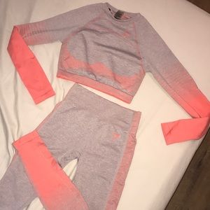 Gymshark amplify seamless new set!!